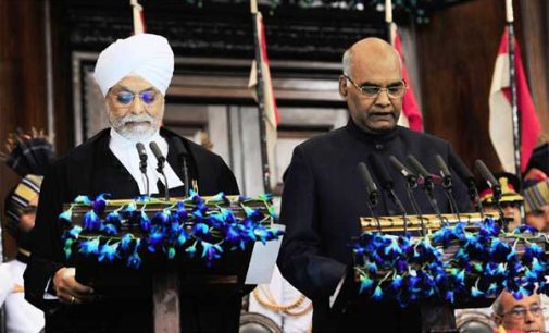 Kovind sworn in as India’s 14th President