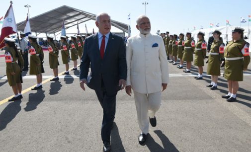 Modi on ground breaking visit to Israel – first by an Indian PM