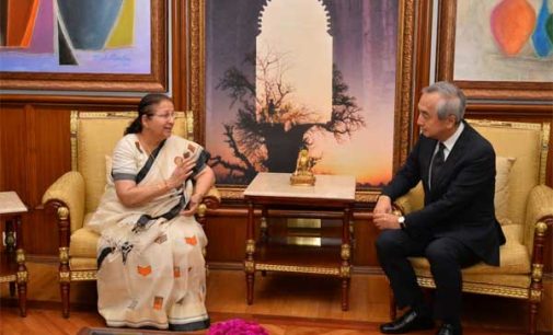 Kenji Hiramatsu, Ambassador of Japan to India calls on Lok Sabha Speaker Sumitra Mahajan