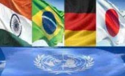 G-4 Ministers from India, Brazil, Germany, Japan review UNSC reform