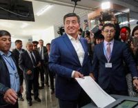 Jeenbekov wins Kyrgyzstan’s presidential election