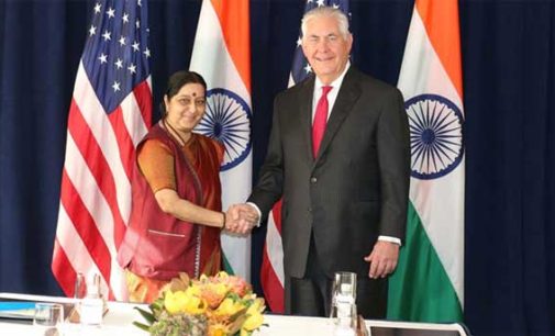 Sushma meets US Secretary of State