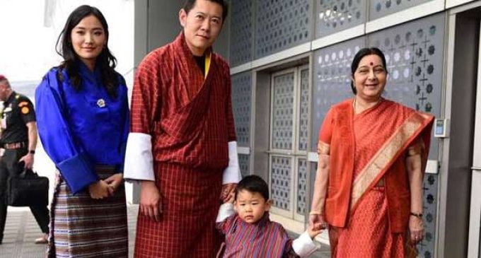 Post-Doklam, Bhutanese King arrives on four-day India visit
