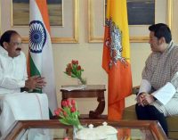 Vice President, Shri M. Venkaiah Naidu calling on the King of Bhutan, His Majesty Jigme Khesar Namgyel Wangchuck