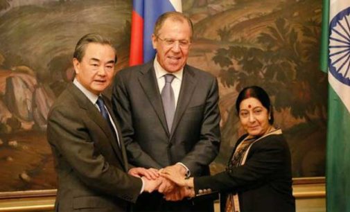 Russia, India, China hold trilateral meeting