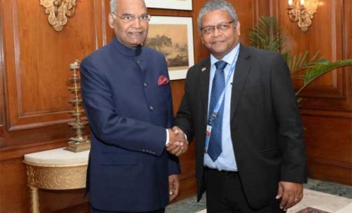 LEADER OF OPPOSITION IN THE NATIONAL ASSEMBLY OF SEYCHELLES CALLS ON THE PRESIDENT