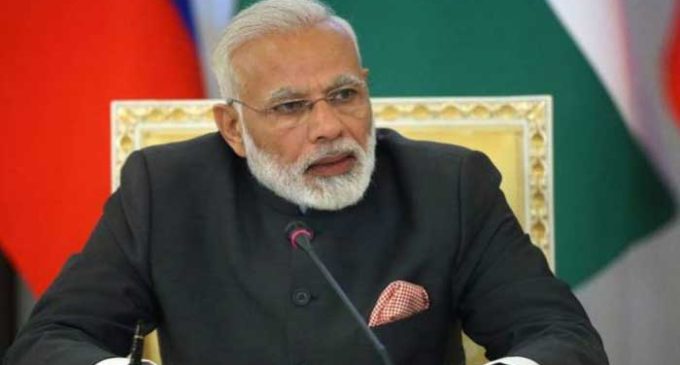 Modi promotes Modicare among Indian diaspora in Oman
