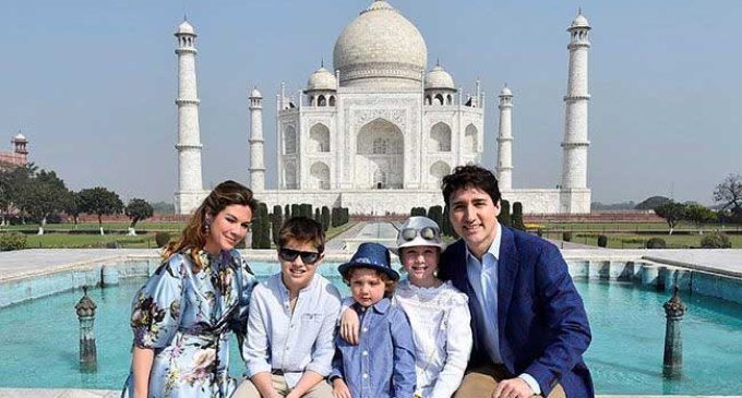 Canadian PM visits Mathura wildlife sanctuary