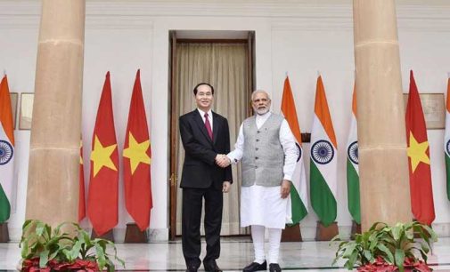 Modi receives Vietnam President ahead of talks
