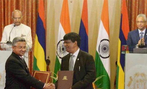 Prez holds talks with Mauritian PM, signs MoUs