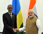 The Prime Minister, Shri Narendra Modi meeting the President of Rwanda, Mr. Paul Kagame