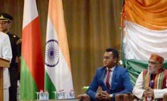 President, Ram Nath Kovind addressing at the India-Madagascar Business Forum, in Madagascar