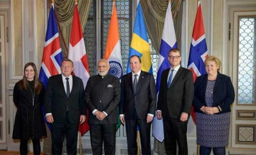 India, Nordic nations agree to deepen cooperation in innovation, climate change