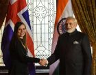 Prime Minister, Narendra Modi meeting the Prime Minister of Iceland, Katrín Jakobsdottir