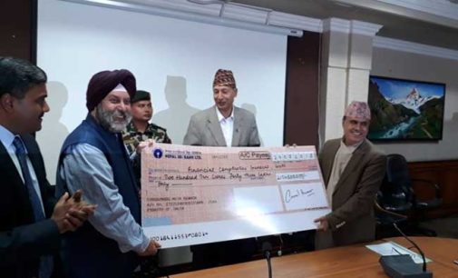 India gives Nepal 2.1-billion Nepalese rupees aid