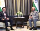 Kohir Rasulzoda, Prime Minister of Tajikistan Called on The President of India, Ram Nath Kovind