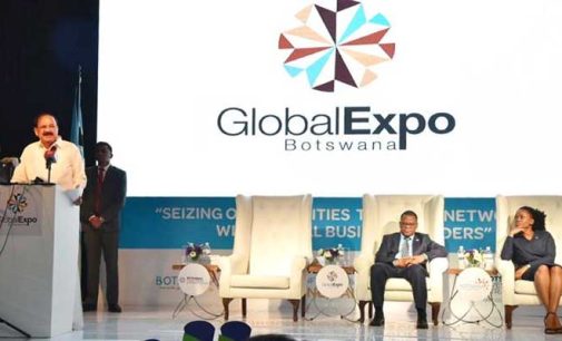Indian President, Venkaiah Naidu opens Global Expo Botswana 2018