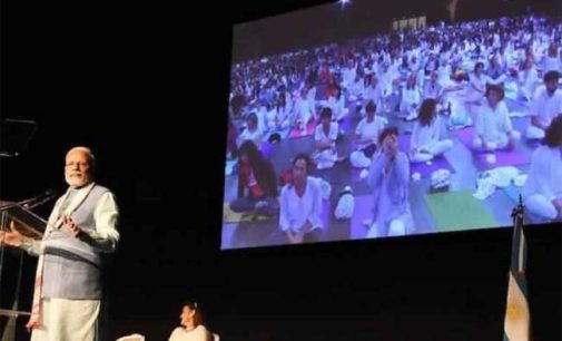 Modi attends ‘Yoga for Peace’ event in Argentina