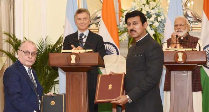 India, Argentina Sign MoU For Co-Operation In Nuclear Energy