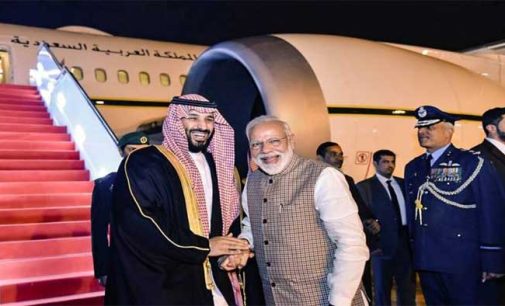 Saudi Crown Prince arrives in India, Modi receives him