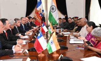 PRESIDENT OF INDIA IN CHILE; LEADS DELEGATION LEVEL TALKS