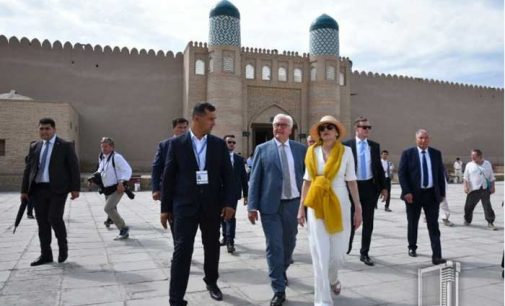 President of Germany becomes familiar with Khorezm’s ancient monuments