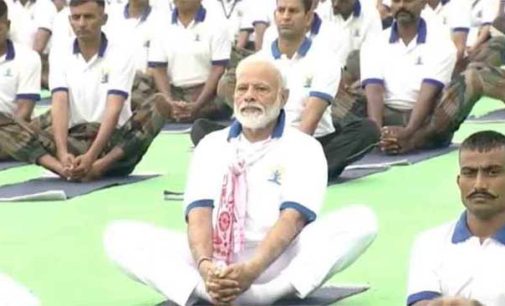 India performs yoga with Modi on International Yoga Day