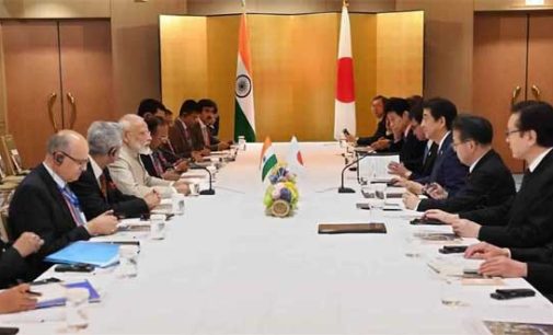 Modi meets Abe ahead of G20 Summit