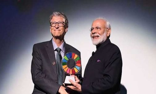 Modi receives Global Goalkeeper Award, dedicates it to 1.3 bn Indians