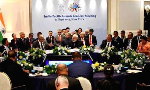 Modi meets Pacific Small Island nations leaders at UNGA