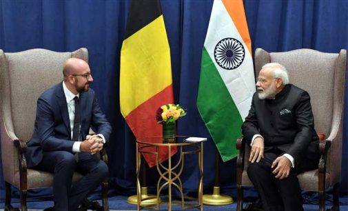 Modi meets Belgian counterpart at UNGA