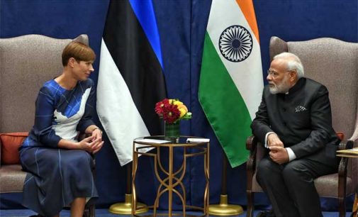Modi meets Estonian president, discusses cyber security