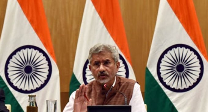 Elimination of terror precondition for SAARC: Jaishankar