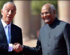Marcelo Rebelo de Sousa, President of the Portuguese Republic received by the President of India, Ram Nath Kovind
