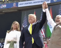 ‘My friend, India’s friend’, says Modi as he welcomes Trump at Motera