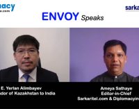 Envoy Speaks : Exclusive Video Chat with H.E. Yerlan Alimbayev, Ambassador of Kazakhstan to India