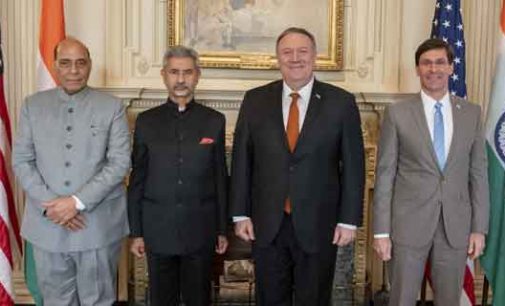 Pompeo, Esper to discuss advancing strategic partnership with Modi