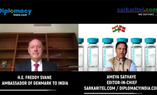 Denmark Ambassador Freddy Savne visit to Coronovirus vaccine Facility at Hyderabad, A trip organised by Ministry of External Affairs, Govt of India for foreign Envoys based in India.