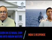 AMB PRADEEP KAPUR SPEAKS WITH AMEYA SATHAYE ON US NAVAL SHIP ENTERING INTO INDIAN WATERS & INDIA’S RESPONSE