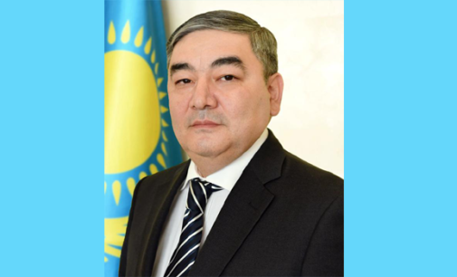New Kazakh Envoy Nurlan Zhalgasbayev present his credentials to Chief of Protocol, MEA