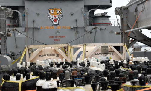 Kuwait ships biggest consignment of oxgyen cylinders, INS Shardul reaches Mumbai Port