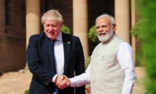 Modi, Johnson hold talks to further intensify ties