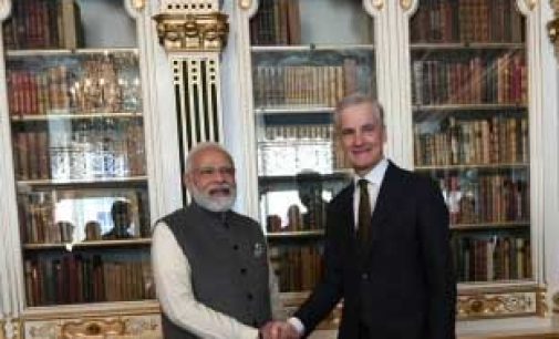 Modi meets Norwegian counterpart, reviews bilateral relations