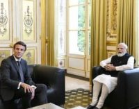 Modi meets Macron, discusses situation in Ukraine & Afghanistan
