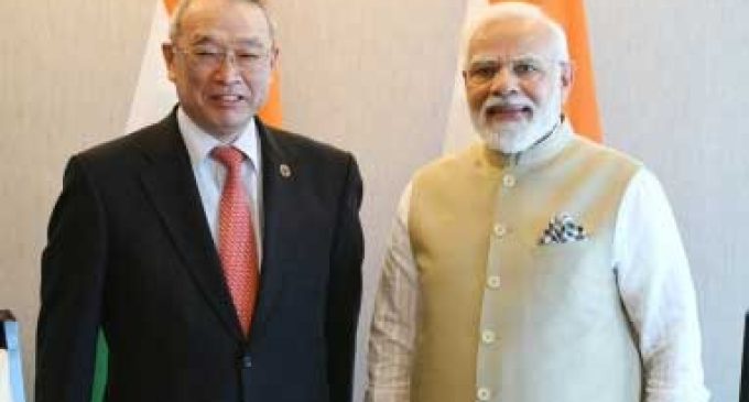 Modi meets industry leaders in Japan, invites them to invest in India