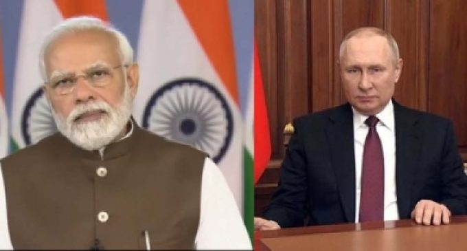 ‘We want all of this to end’: Putin to Modi on Ukraine conflict