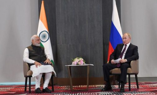 PM Modi meets Putin, Erdogan at sidelines of SCO meet