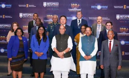 High Level Sri Lankan Delegation participates in DefExpo2022: India commits to strengthen Defence Cooperation with Sri Lanka