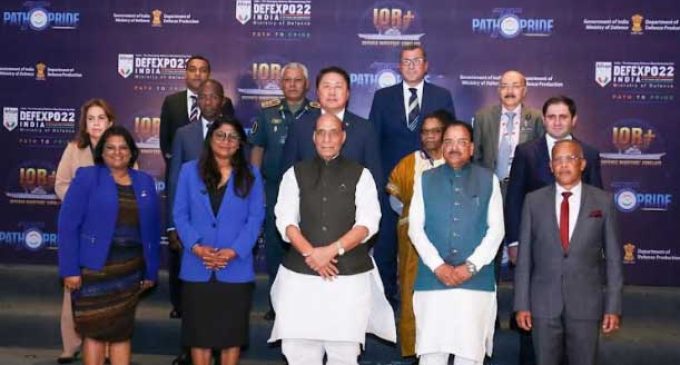 High Level Sri Lankan Delegation participates in DefExpo2022: India commits to strengthen Defence Cooperation with Sri Lanka