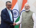 Modi meets WHO chief, IMF head during G20 summit